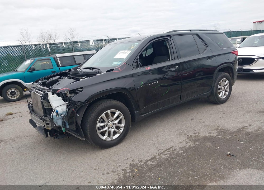2020 CHEVROLET TRAVERSE AWD LT CLOTH VIN: 1GNEVGKW6LJ151982