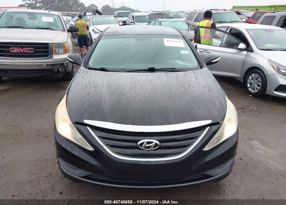 2014 HYUNDAI SONATA GLS VIN: 5NPEB4AC3EH830398
