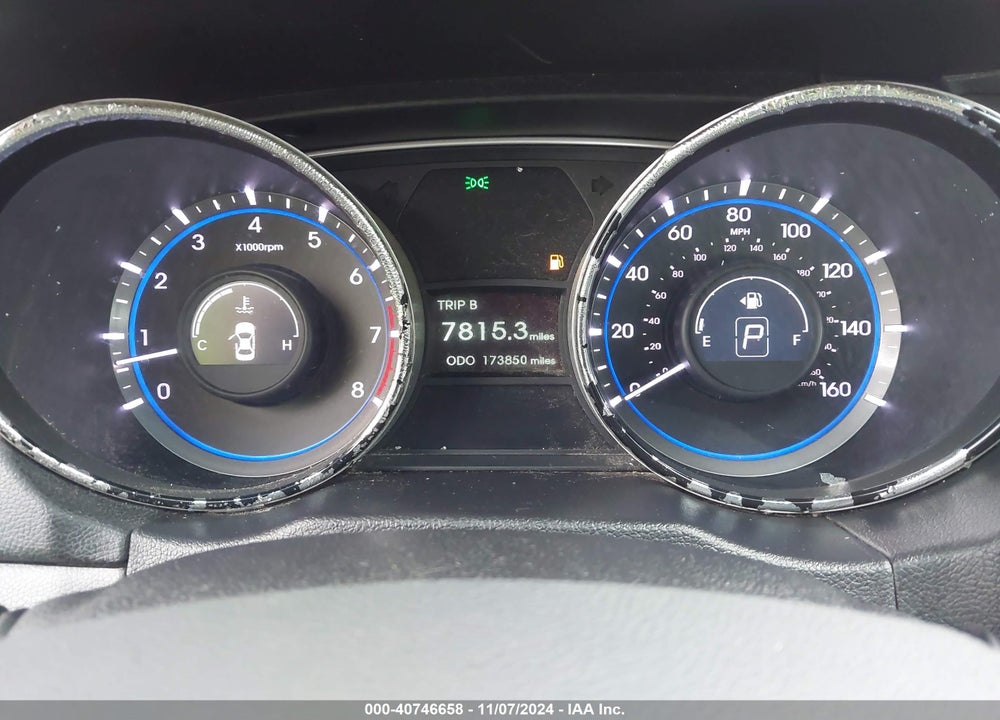 2014 HYUNDAI SONATA GLS VIN: 5NPEB4AC3EH830398
