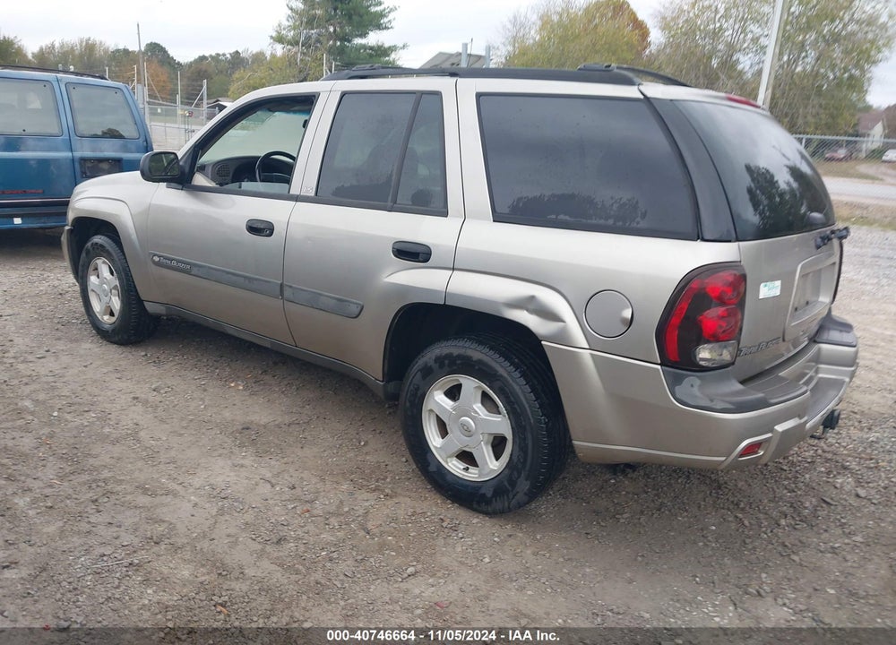2003 CHEVROLET TRAILBLAZER LS VIN: 1GNDS13S432303684