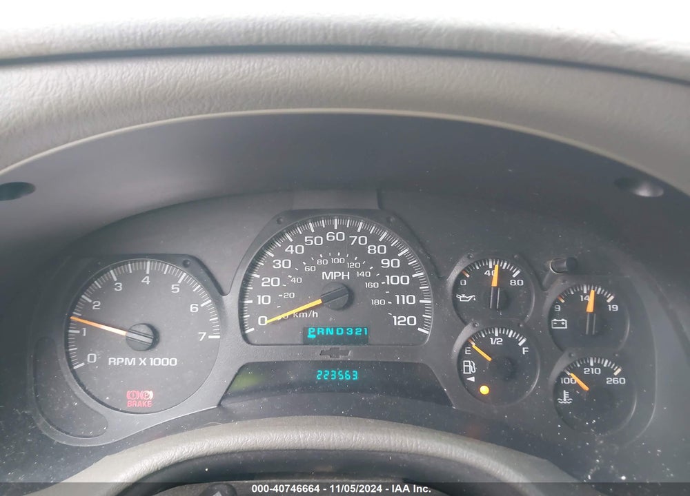 2003 CHEVROLET TRAILBLAZER LS VIN: 1GNDS13S432303684