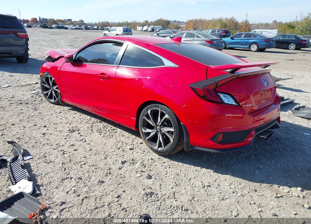 2018 HONDA CIVIC SI VIN: 2HGFC3A51JH755959