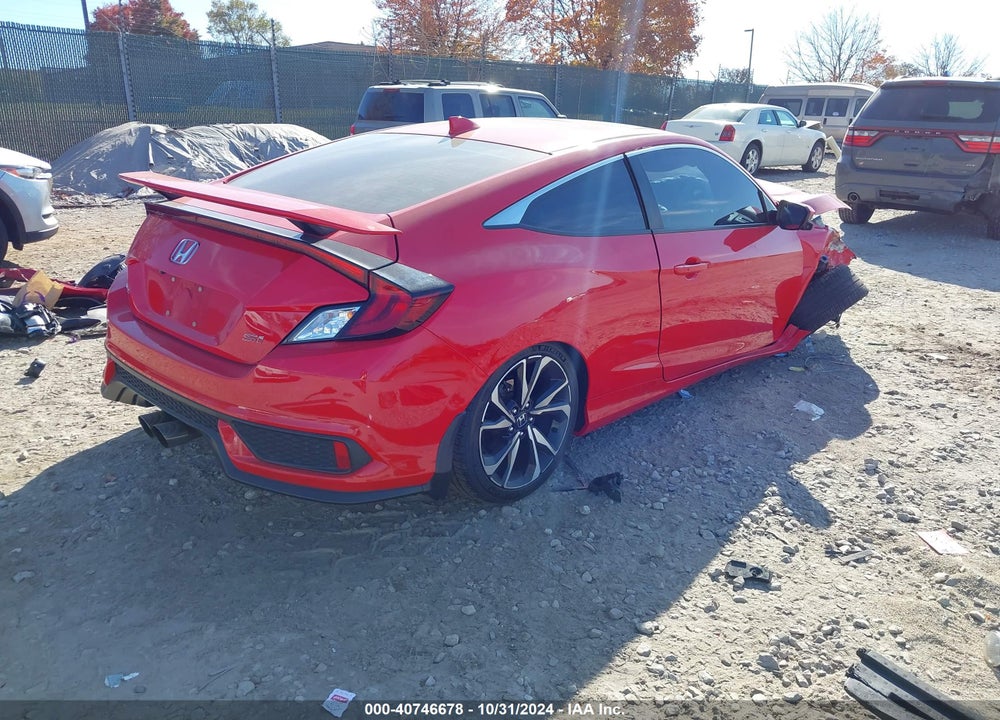 2018 HONDA CIVIC SI VIN: 2HGFC3A51JH755959