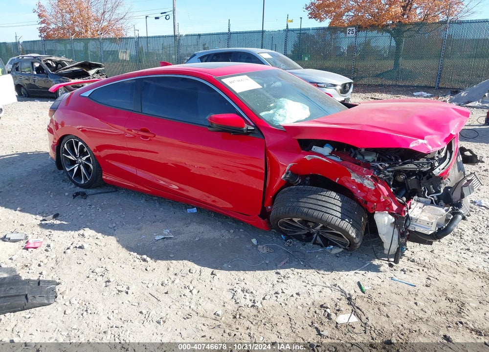 2018 HONDA CIVIC SI VIN: 2HGFC3A51JH755959