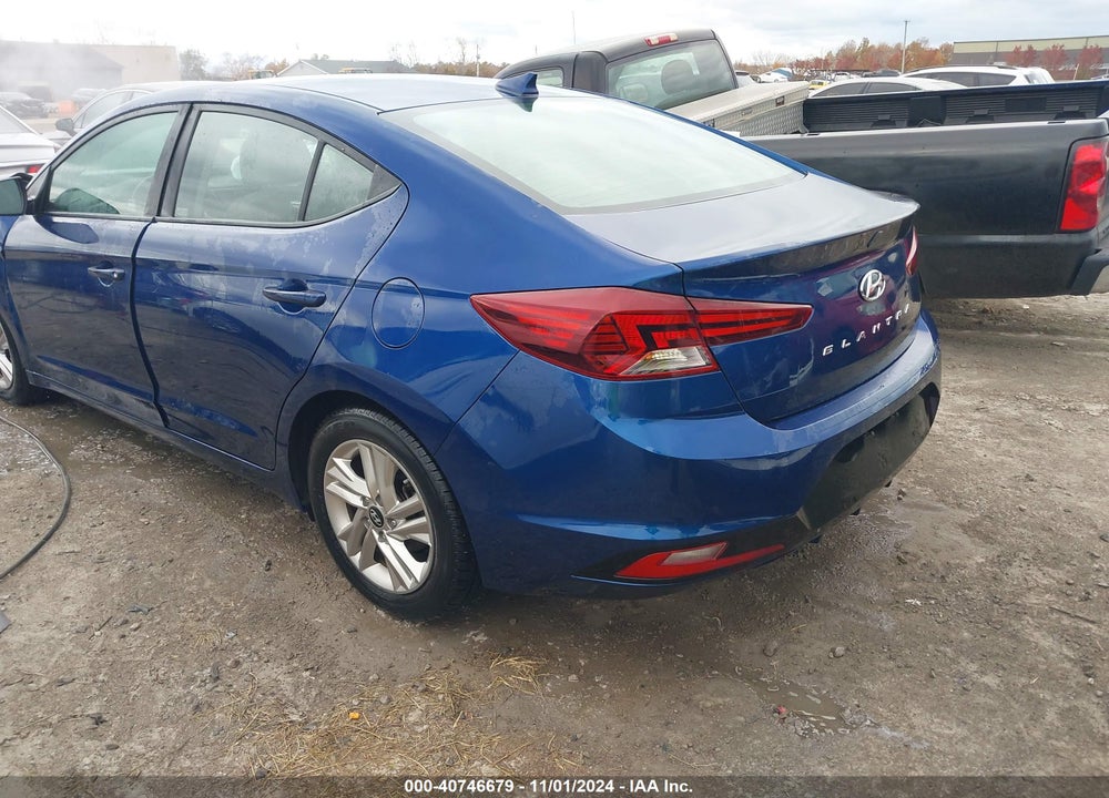 2019 HYUNDAI ELANTRA SEL VIN: 5NPD84LF1KH476460