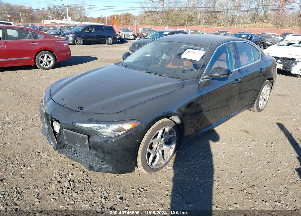 2018 ALFA ROMEO GIULIA VIN: ZARFAEENXJ7578615