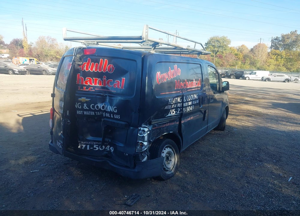 2015 CHEVROLET CITY EXPRESS 1LS VIN: 3N63M0YN9FK709641