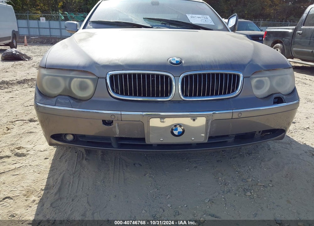 2005 BMW 745LI VIN: WBAGN63575DS60337