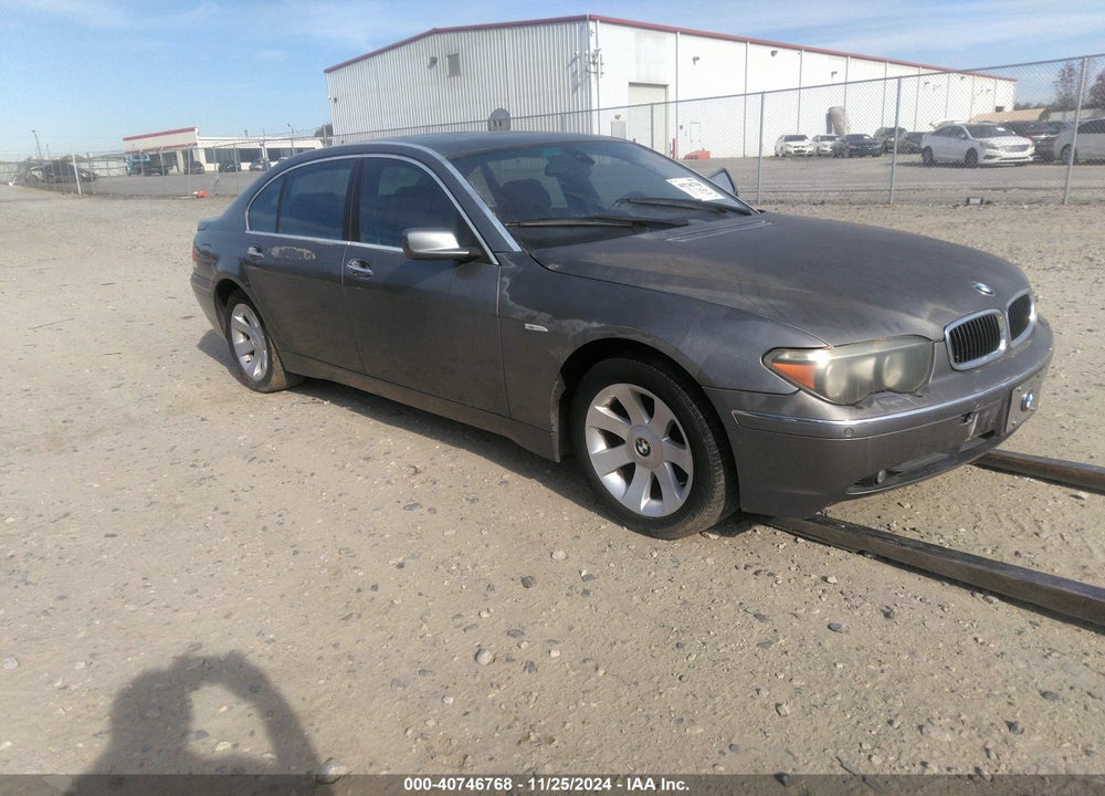 2005 BMW 745LI VIN: WBAGN63575DS60337