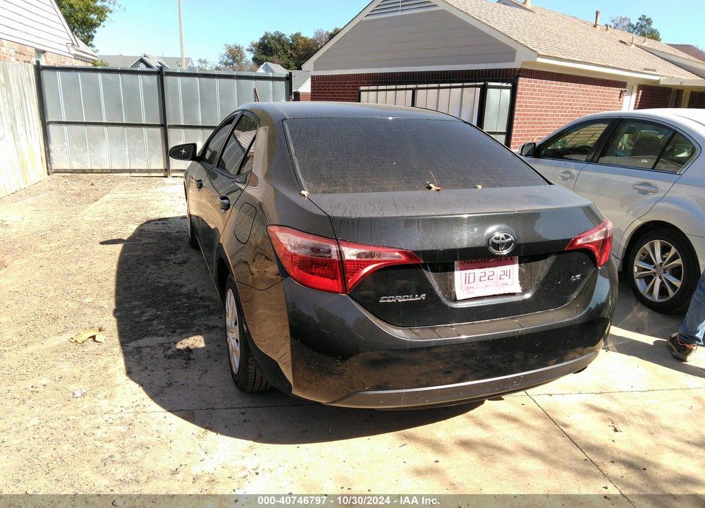 2019 TOYOTA COROLLA LE VIN: 5YFBURHE4KP871316
