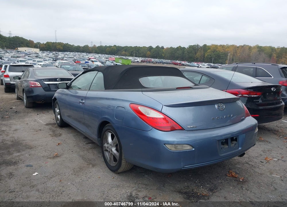 2007 TOYOTA CAMRY SOLARA SLE VIN: 4T1FA38P77U127238