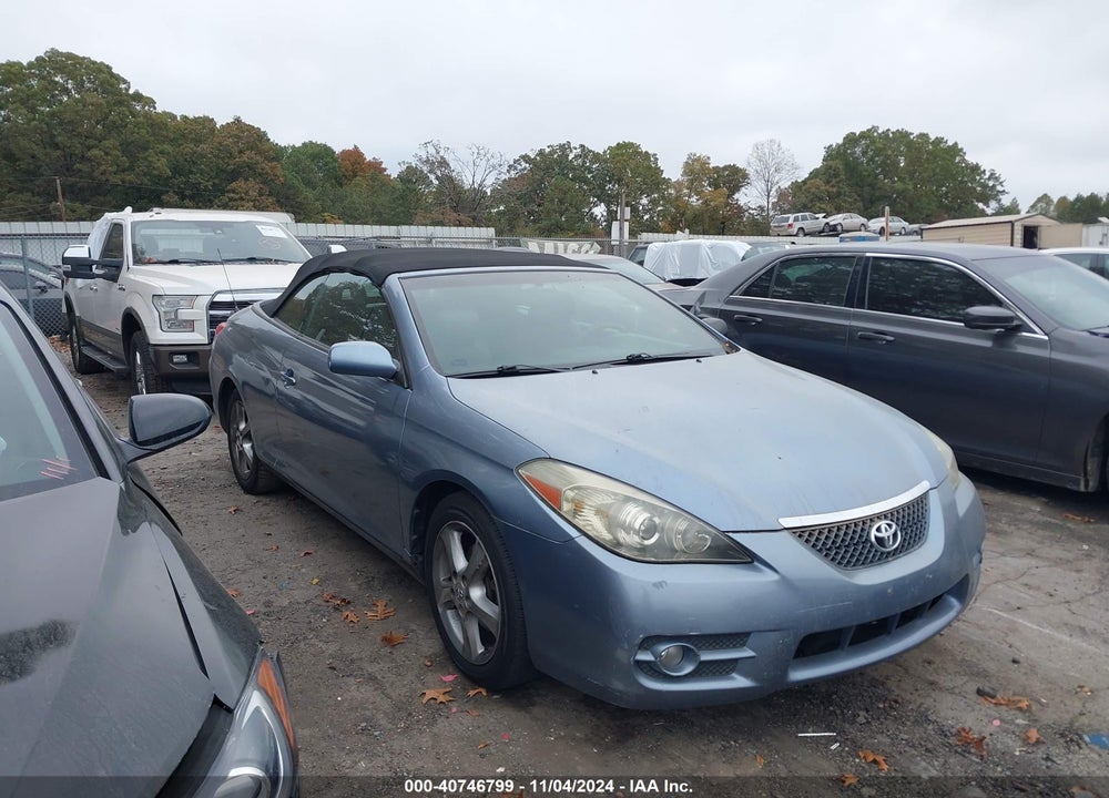 2007 TOYOTA CAMRY SOLARA SLE VIN: 4T1FA38P77U127238