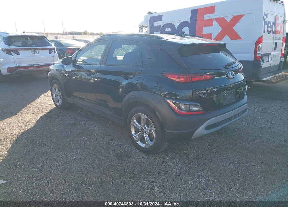 2022 HYUNDAI KONA SEL VIN: KM8K6CAB6NU874146