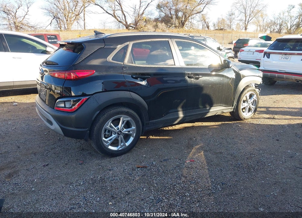 2022 HYUNDAI KONA SEL VIN: KM8K6CAB6NU874146