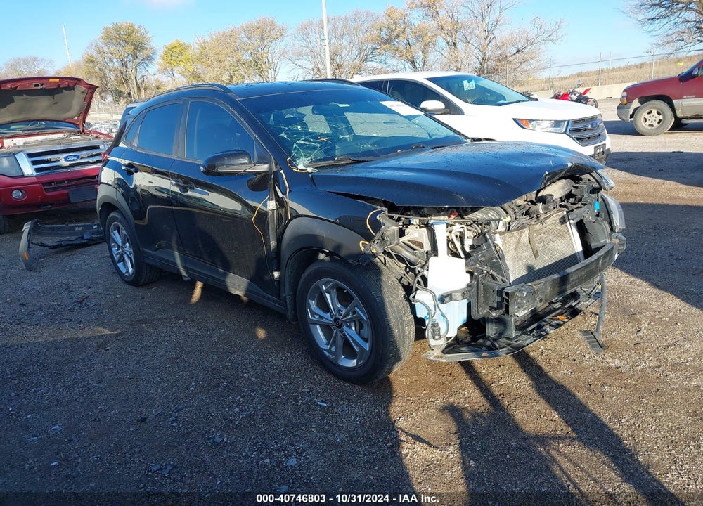 2022 HYUNDAI KONA SEL VIN: KM8K6CAB6NU874146