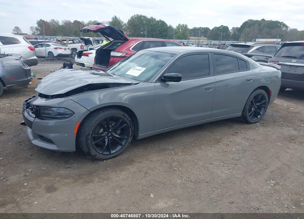 2018 DODGE CHARGER SXT PLUS RWD VIN: 2C3CDXHG7JH228493