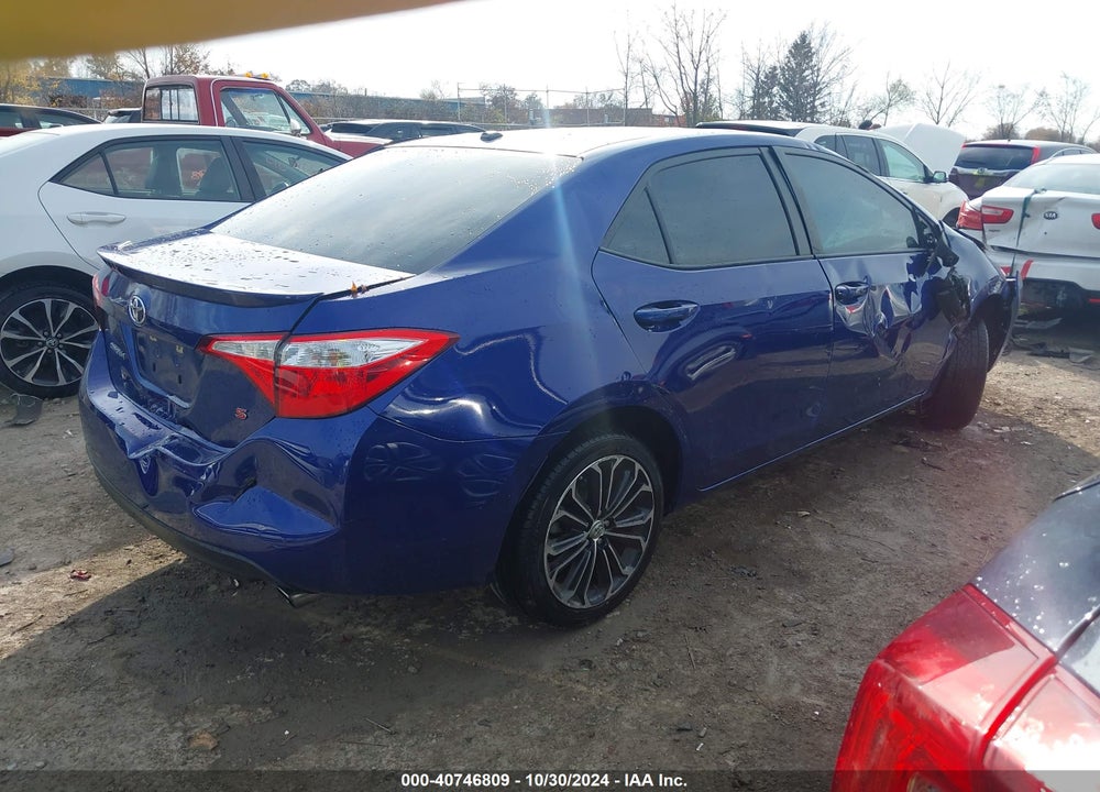 2016 TOYOTA COROLLA S PREMIUM VIN: 5YFBURHE5GP485639