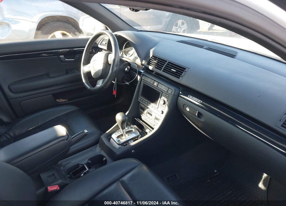 2008 AUDI A4 2.0T VIN: WAUEF78E58A081593