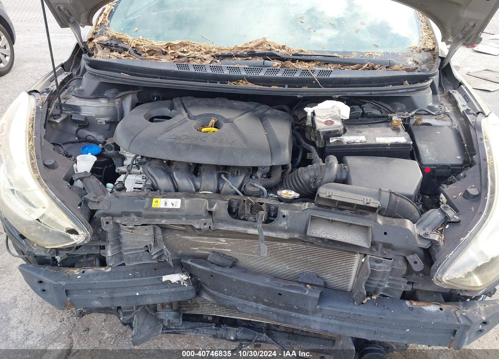 2014 HYUNDAI ELANTRA SE VIN: 5NPDH4AE5EH480624