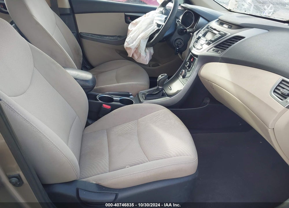 2014 HYUNDAI ELANTRA SE VIN: 5NPDH4AE5EH480624
