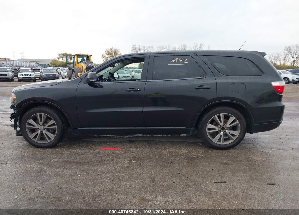 2013 DODGE DURANGO R/T VIN: 1C4SDJCT0DC665915