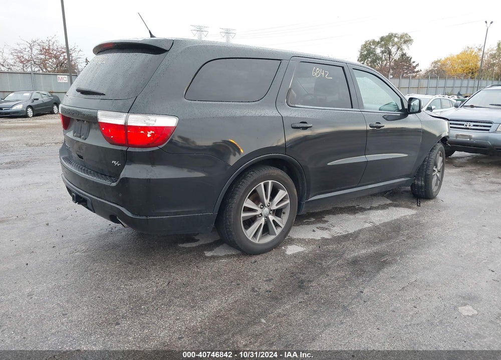 2013 DODGE DURANGO R/T VIN: 1C4SDJCT0DC665915