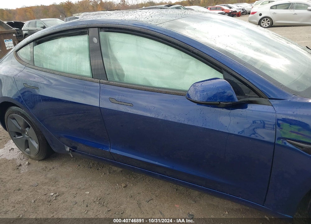 2022 TESLA MODEL 3 VIN: 5YJ3E1EB9NF265572