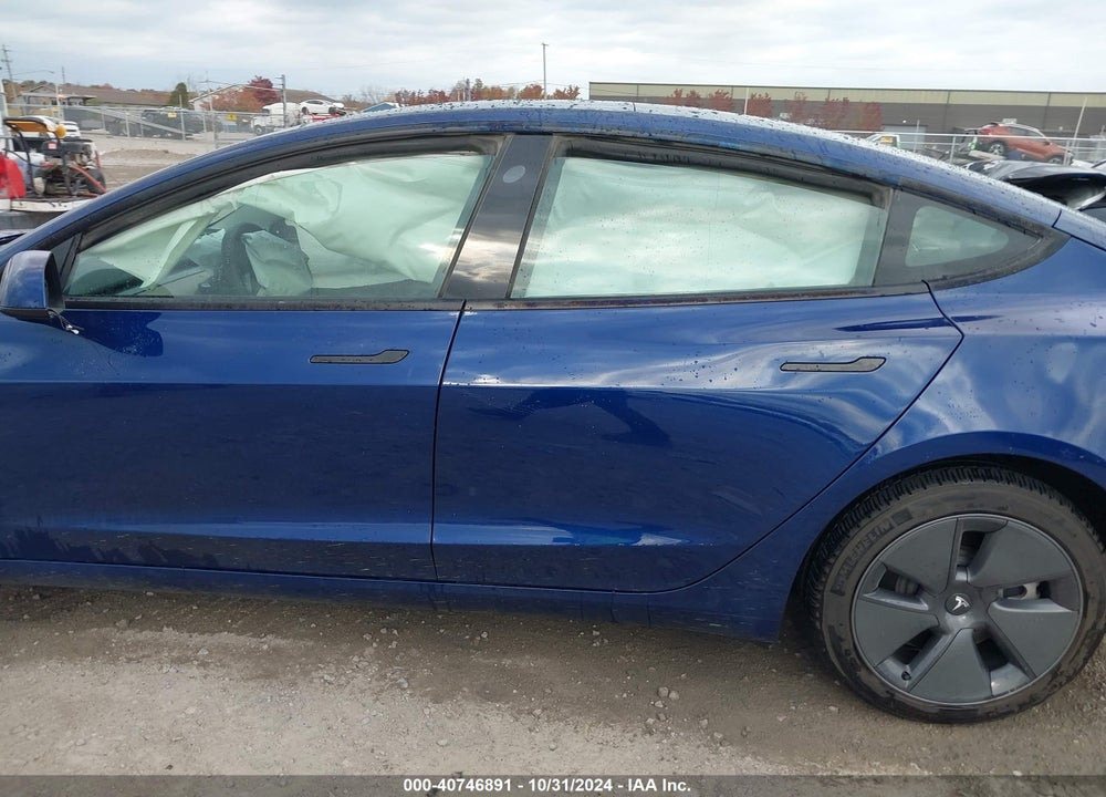 2022 TESLA MODEL 3 VIN: 5YJ3E1EB9NF265572