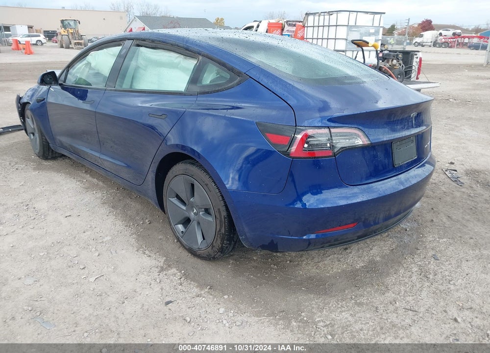 2022 TESLA MODEL 3 VIN: 5YJ3E1EB9NF265572
