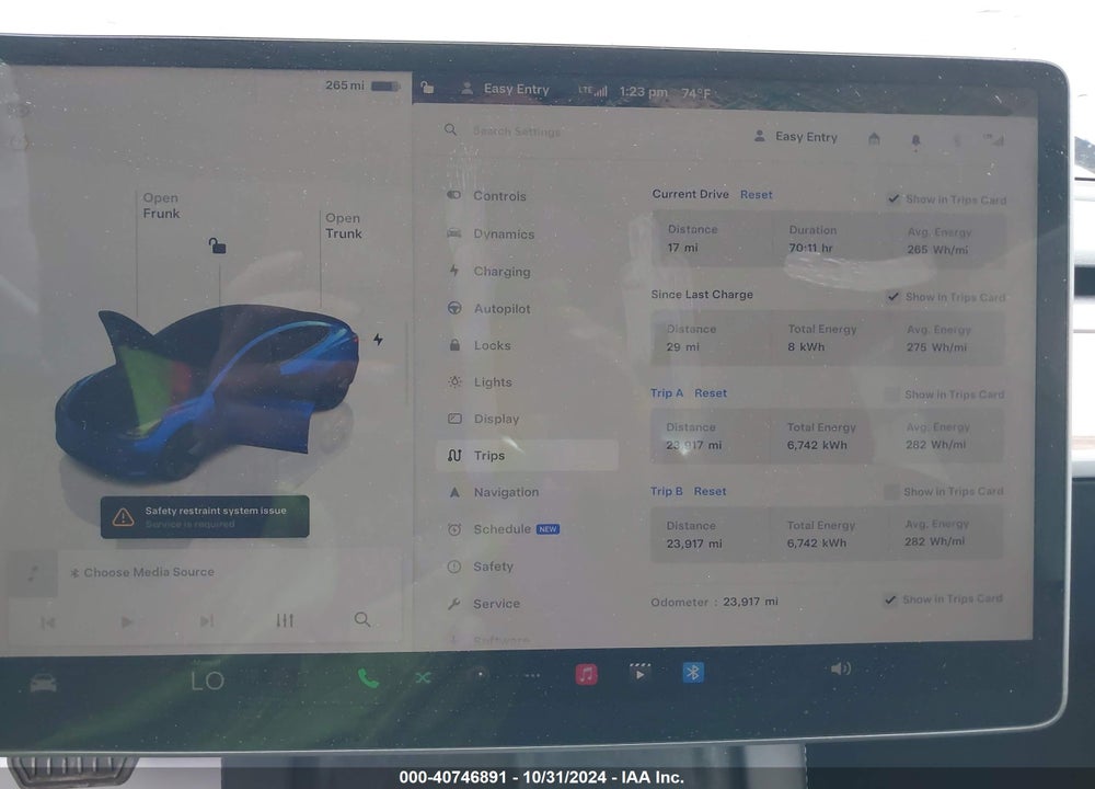 2022 TESLA MODEL 3 VIN: 5YJ3E1EB9NF265572