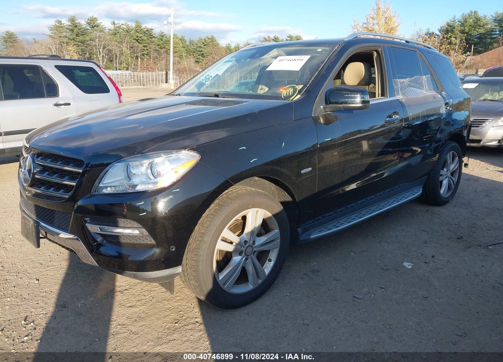 2012 MERCEDES-BENZ ML 350 4MATIC VIN: 4JGDA5HB2CA073933