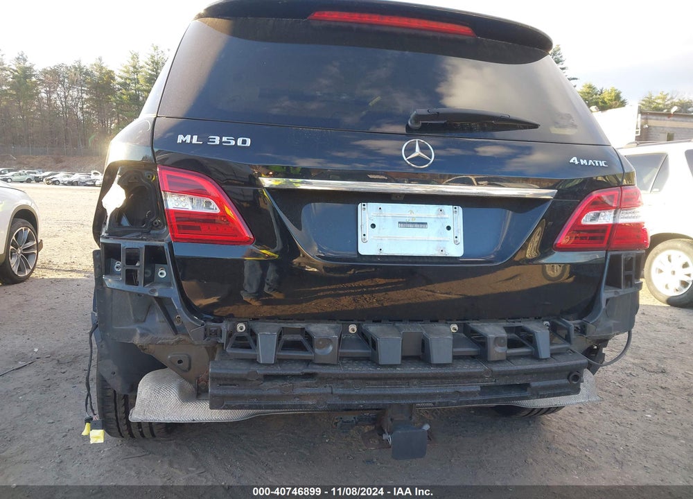 2012 MERCEDES-BENZ ML 350 4MATIC VIN: 4JGDA5HB2CA073933