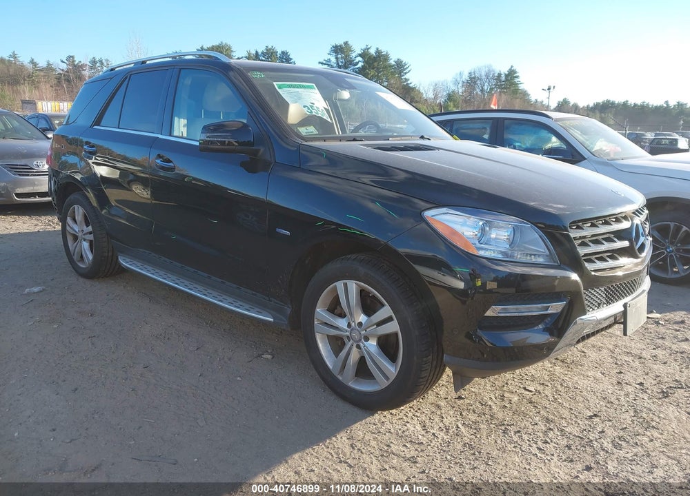 2012 MERCEDES-BENZ ML 350 4MATIC VIN: 4JGDA5HB2CA073933