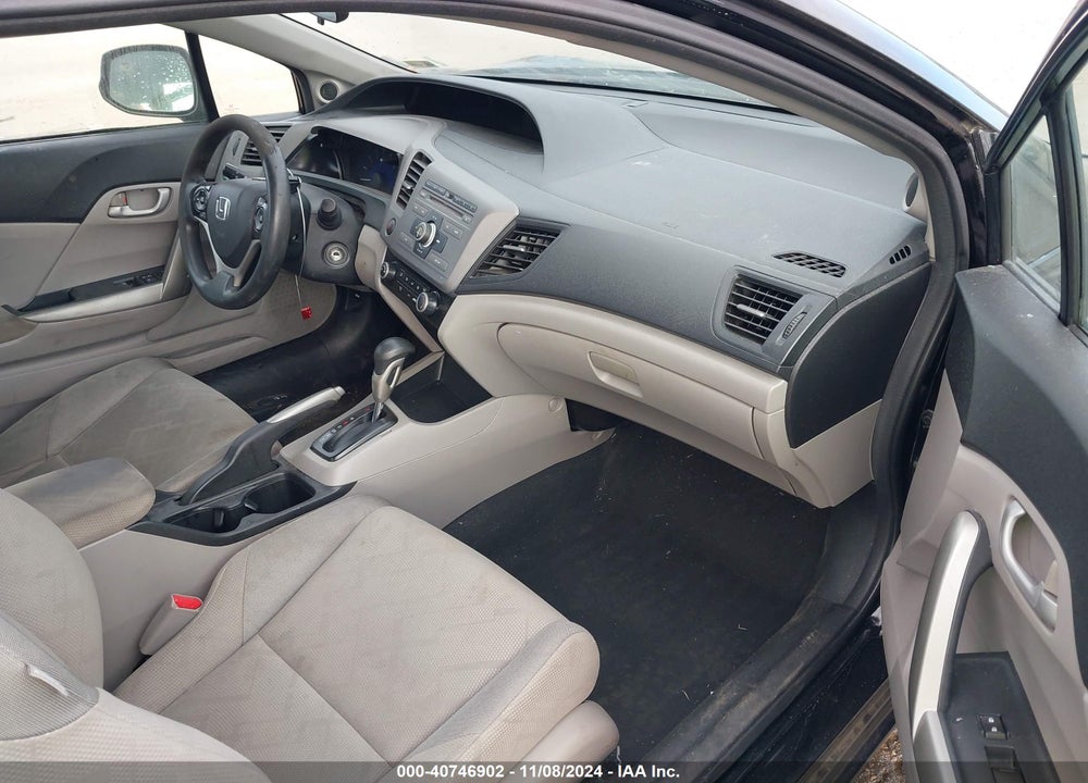 2012 HONDA CIVIC LX VIN: 2HGFG3B51CH563947