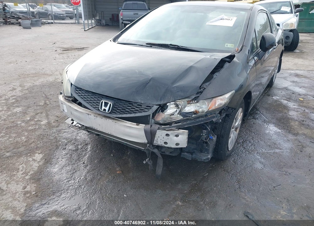 2012 HONDA CIVIC LX VIN: 2HGFG3B51CH563947