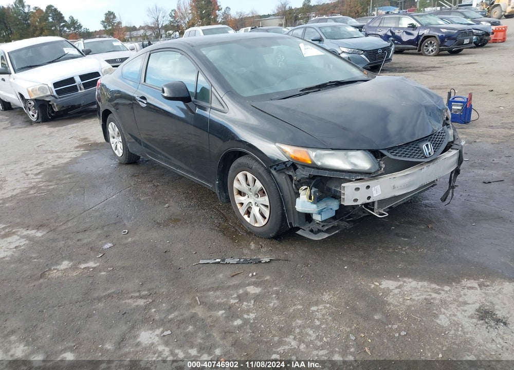 2012 HONDA CIVIC LX VIN: 2HGFG3B51CH563947
