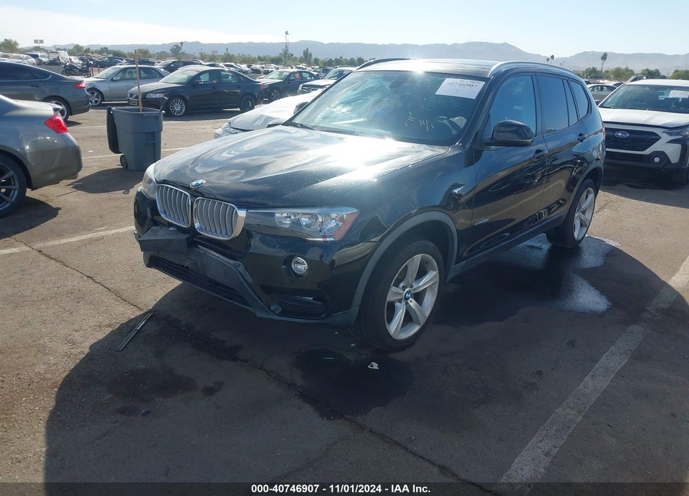 2017 BMW X3 SDRIVE28I VIN: 5UXWZ7C36H0X40824