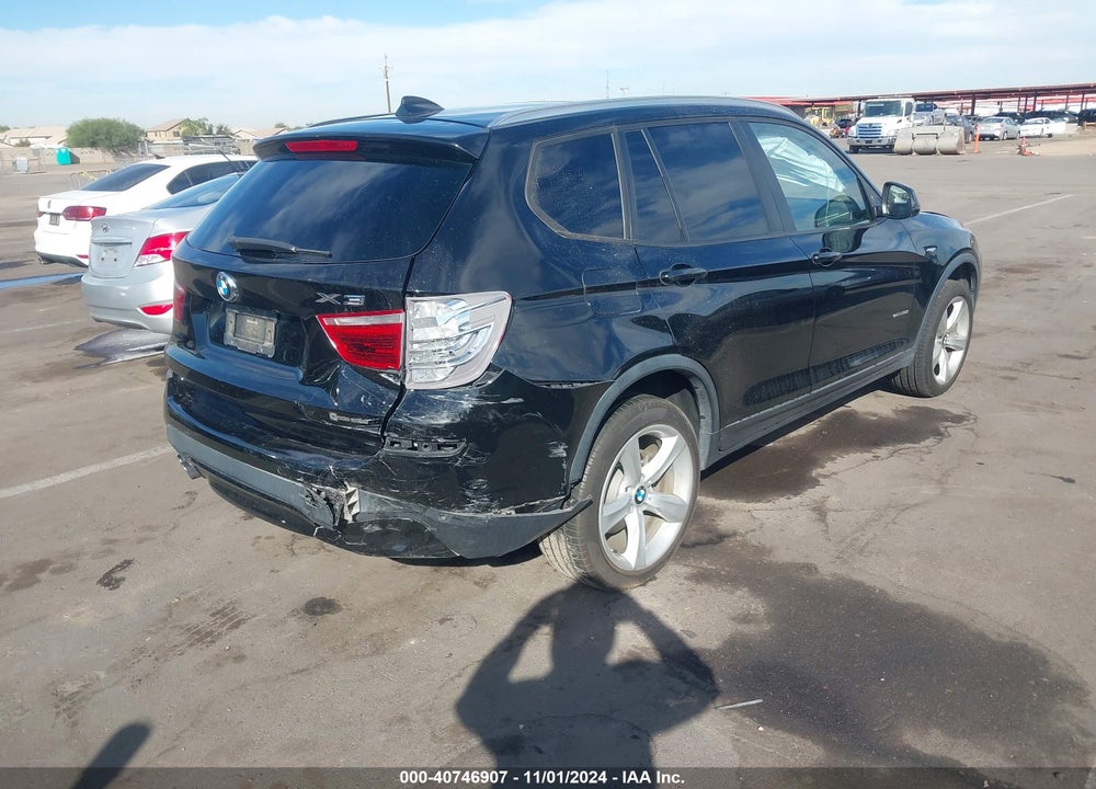 2017 BMW X3 SDRIVE28I VIN: 5UXWZ7C36H0X40824