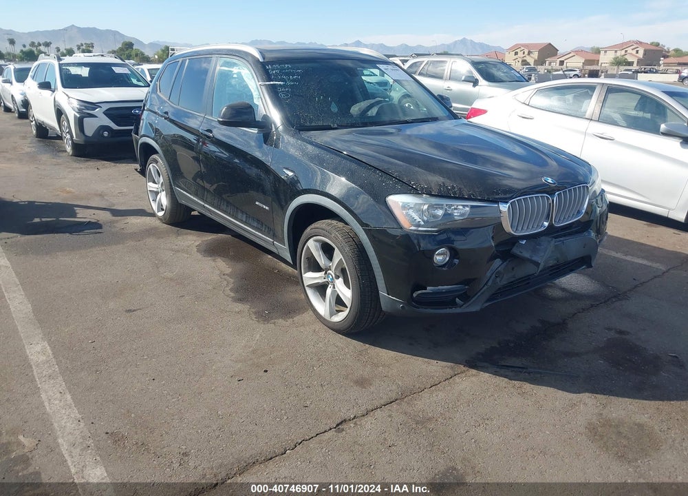2017 BMW X3 SDRIVE28I VIN: 5UXWZ7C36H0X40824