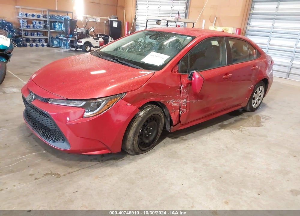 2020 TOYOTA COROLLA LE VIN: 5YFEPRAE6LP128110