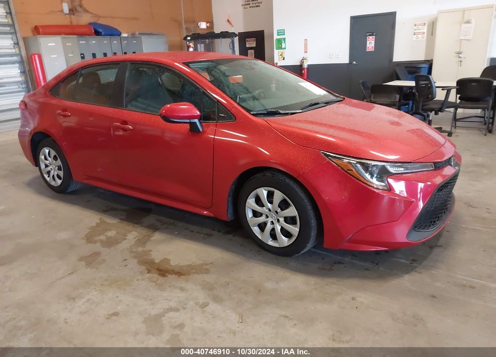 2020 TOYOTA COROLLA LE VIN: 5YFEPRAE6LP128110