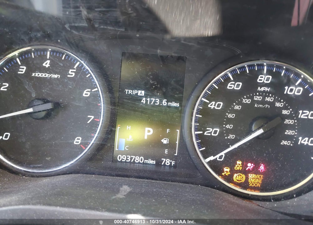 2020 MITSUBISHI OUTLANDER ES 2.4 VIN: JA4AD2A38LZ033545