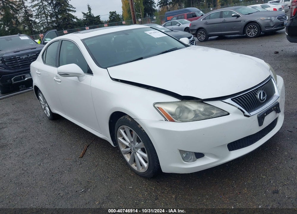 2009 LEXUS IS 250 VIN: JTHCK262692030812
