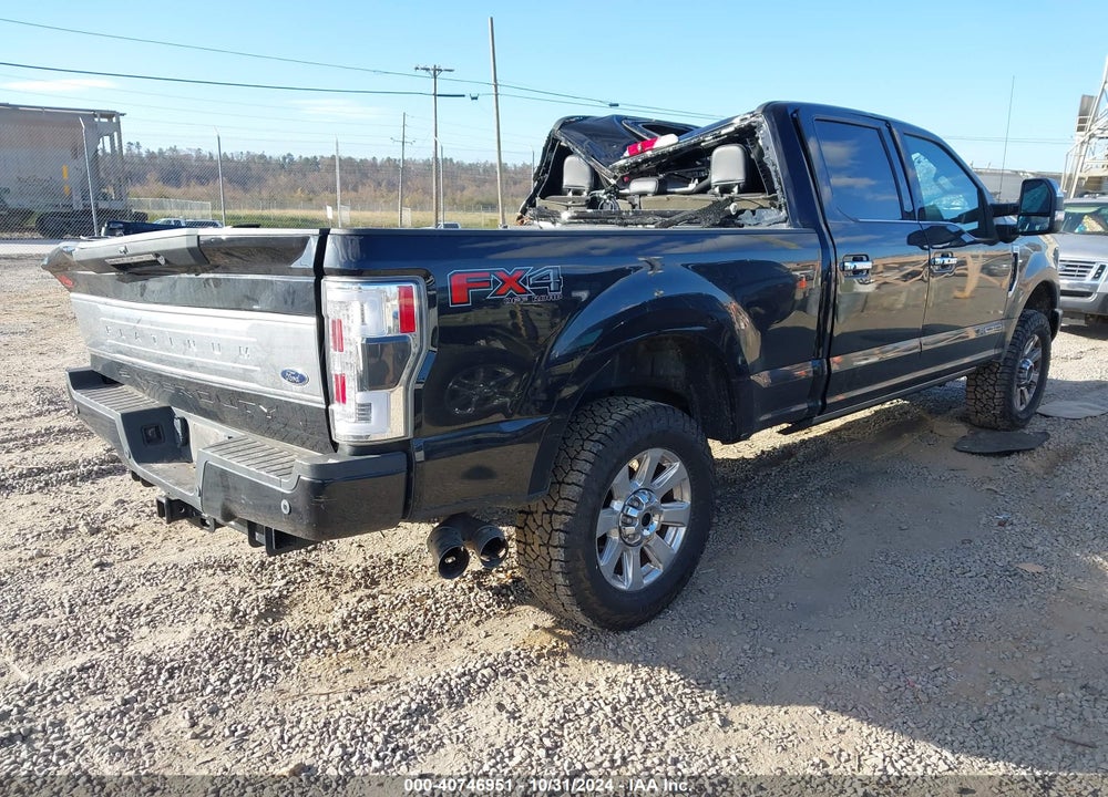 2019 FORD F-250 PLATINUM VIN: 1FT7W2BT3KEG15096
