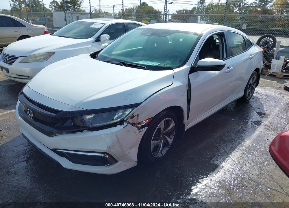 2019 HONDA CIVIC LX VIN: 19XFC2F69KE013994