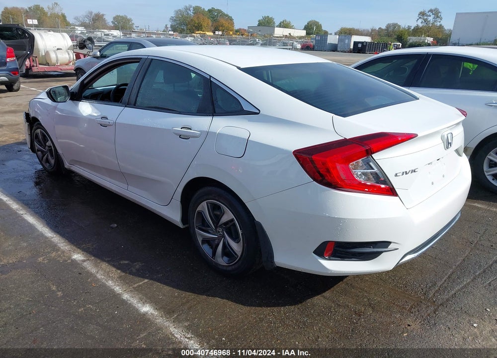 2019 HONDA CIVIC LX VIN: 19XFC2F69KE013994