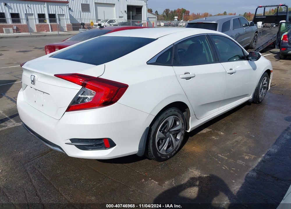 2019 HONDA CIVIC LX VIN: 19XFC2F69KE013994