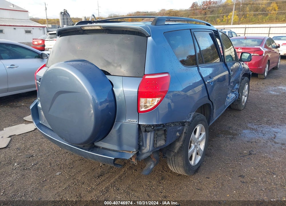 2008 TOYOTA RAV4 LIMITED V6 VIN: JTMBK31V286049921