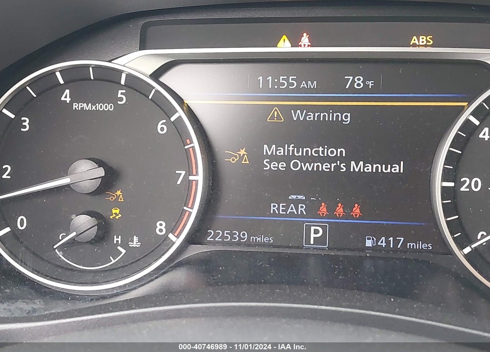 2024 NISSAN ALTIMA SR FWD VIN: 1N4BL4CV0RN371812