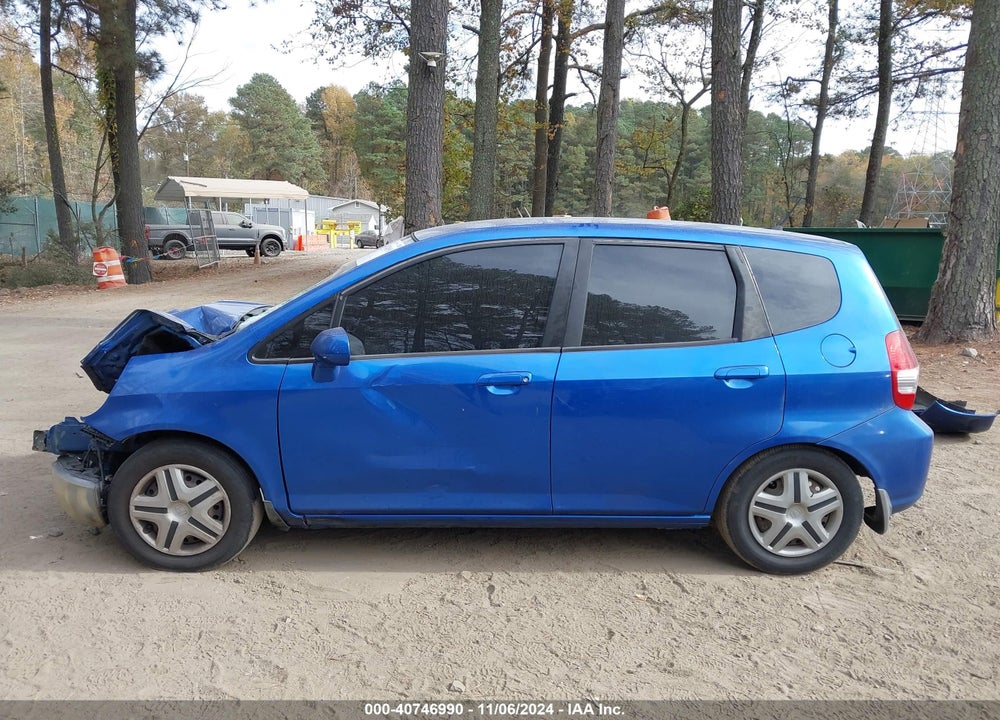 2008 HONDA FIT VIN: JHMGD38478S046161